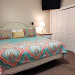 First Guest Bedroom Flat Screen TV